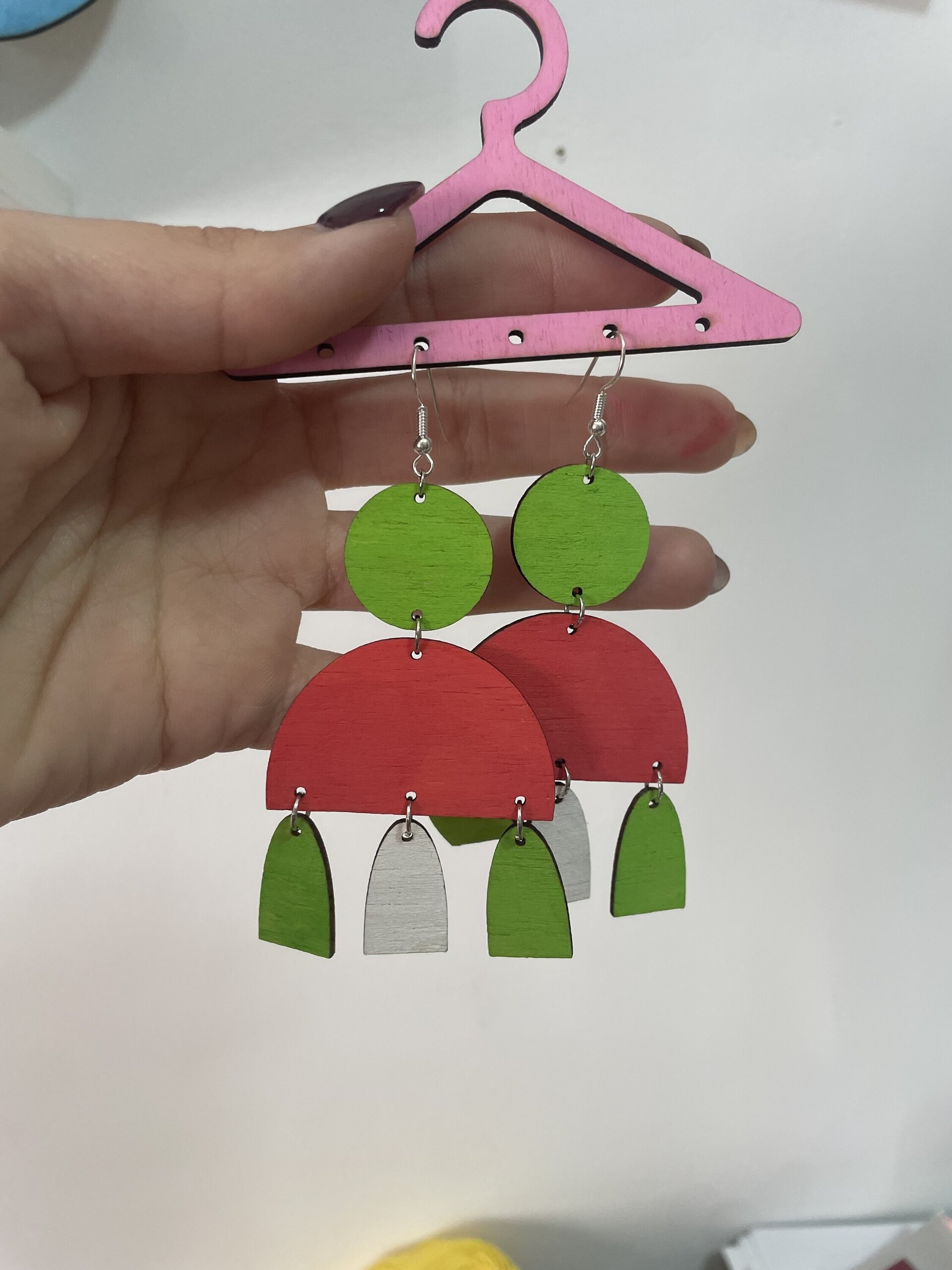 Pendientes de Madera - 7