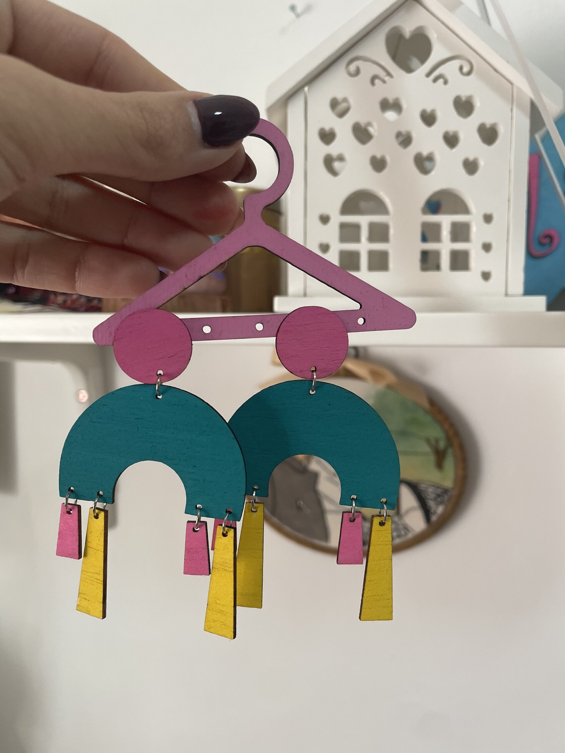 Pendientes de Madera - 5