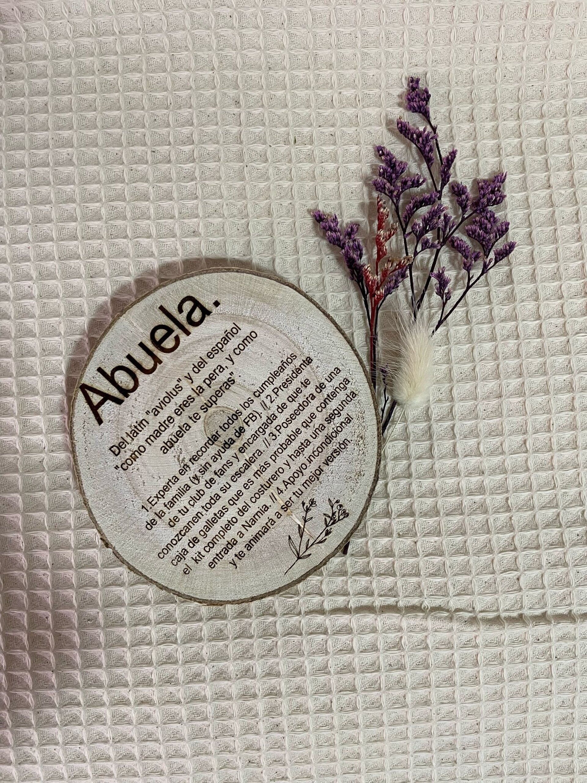Rodaja de madera con definición - 3